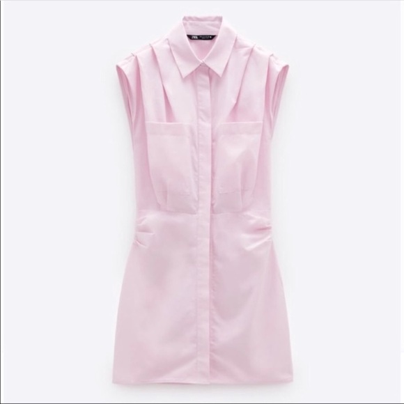 Zara poplin mini dress - Picture 2 of 3